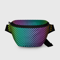 Поясная сумка 3D Checkerboard Color