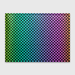 Обложка для студенческого билета Checkerboard Color