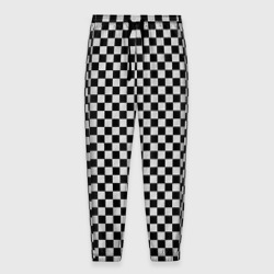Мужские брюки 3D Checkerboard Color - узор шахматная клетка