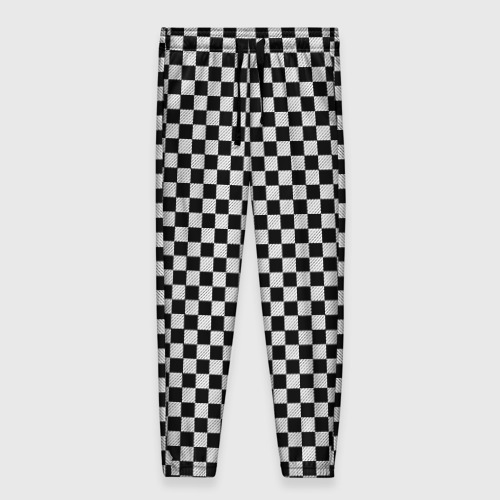 Женские брюки 3D Checkerboard Color, цвет 3D печать