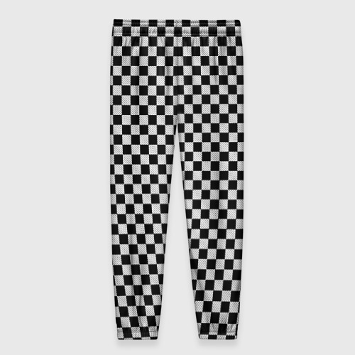 Женские брюки 3D Checkerboard Color, цвет 3D печать - фото 2