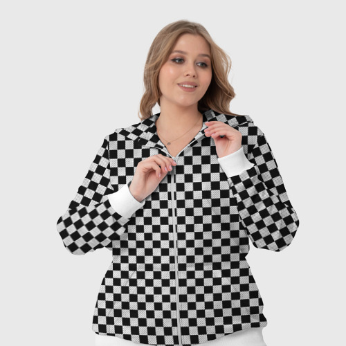 Женский костюм 3D Checkerboard Color, цвет белый - фото 7