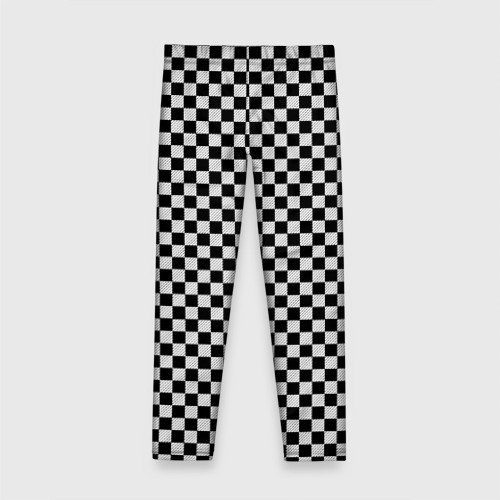 Детские леггинсы 3D Checkerboard Color, цвет 3D печать - фото 2