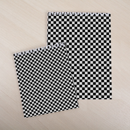 Скетчбук Checkerboard Color, цвет белый - фото 4