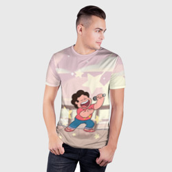 Мужская футболка 3D Slim Steven Universe - фото 2