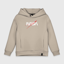 Детское худи Oversize хлопок NASA двусторонняя