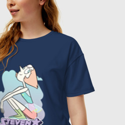 Женская футболка хлопок Oversize Steven Universe - фото 2