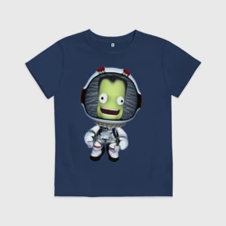 Детская футболка хлопок Кербанафт + лого на спине