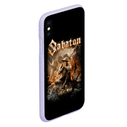 Чехол для iPhone XS Max матовый Sabaton - фото 2