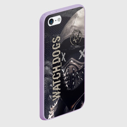 Чехол для iPhone 5/5S матовый Watch dogs - фото 2