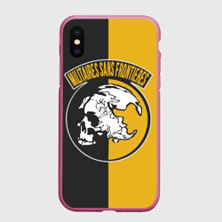 Чехол для iPhone XS Max матовый METAL GEAR