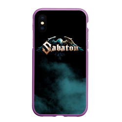 Чехол для iPhone XS Max матовый Sabaton