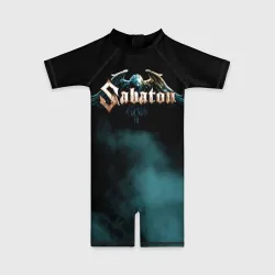Детский купальный костюм 3D Sabaton