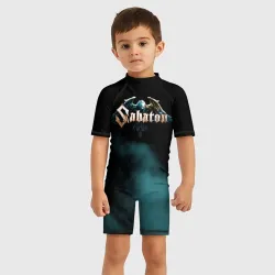 Детский купальный костюм 3D Sabaton - фото 2