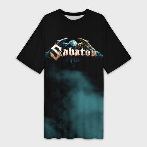 Платье-футболка 3D Sabaton, цвет 3D печать