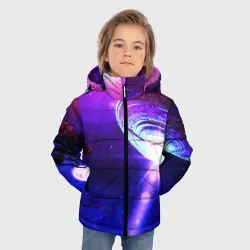 Зимняя куртка для мальчиков 3D НЛО - фото 2