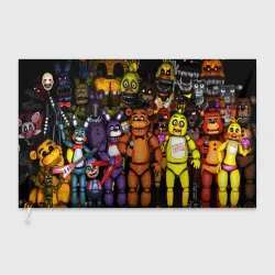 Флаг 3D Five nights at Freddy\s