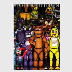 Скетчбук Five nights at Freddy\s