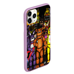 Чехол для iPhone 11 Pro Max матовый Five nights at Freddy\s - фото 2