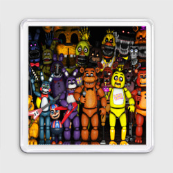 Магнит 55*55 Five nights at Freddy\s