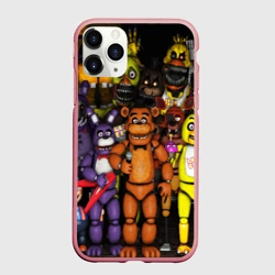 Чехол для iPhone 11 Pro матовый Five nights at Freddys