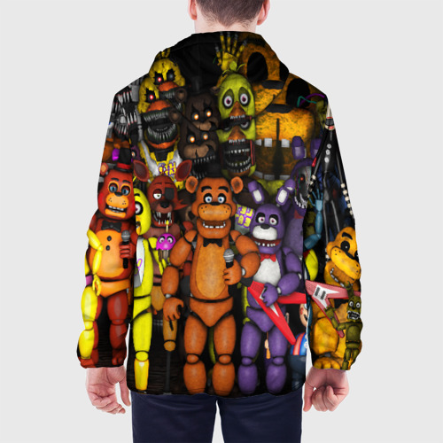 Мужская куртка 3D Five nights at Freddys, цвет 3D печать - фото 5
