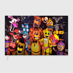 Флаг 3D Five nights at Freddy"s