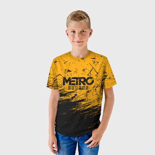 Детская футболка 3D Metro Exodus, цвет 3D печать - фото 3