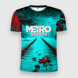 Мужская футболка 3D Slim Metro Exodus