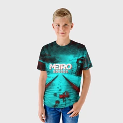 Детская футболка 3D Metro Exodus - фото 2