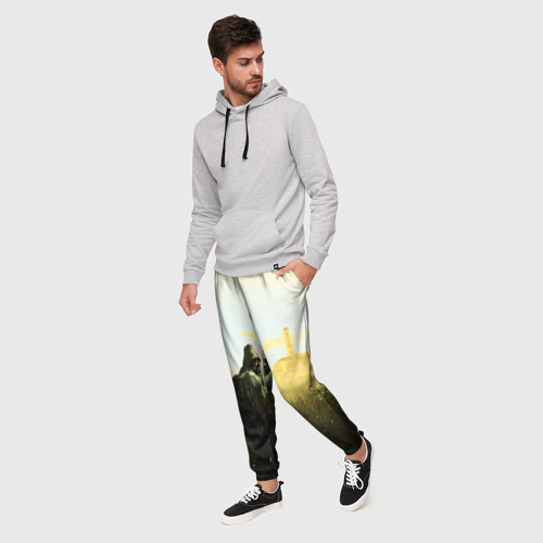 Мужские брюки 3D Stalker, цвет 3D печать - фото 3