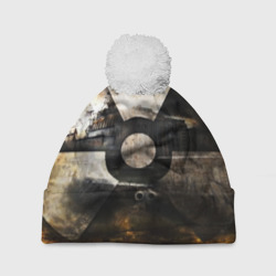 Шапка 3D c помпоном Сталкер