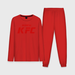 Мужская пижама с лонгсливом хлопок Боец KFC
