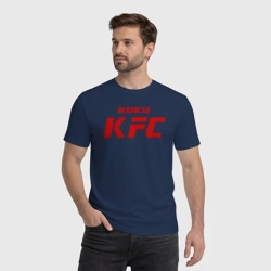 Мужская футболка хлопок Боец KFC - фото 2