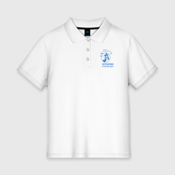 Женское поло хлопок Skydiving