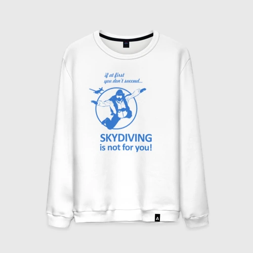 Мужской свитшот хлопок Skydiving