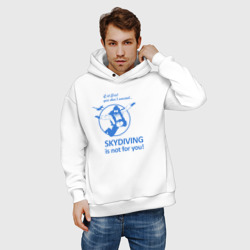 Мужское худи Oversize хлопок Skydiving - фото 2