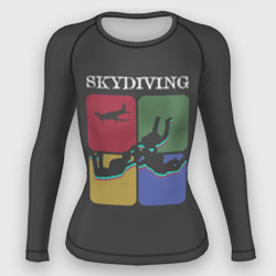 Женский рашгард 3D Skydiving