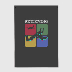 Постер Skydiving
