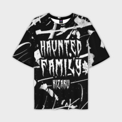 Мужская футболка oversize 3D Kizaru - haunted family