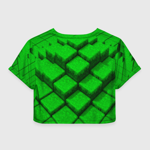 Женская футболка Crop-top 3D ROBLOX, цвет 3D печать - фото 2