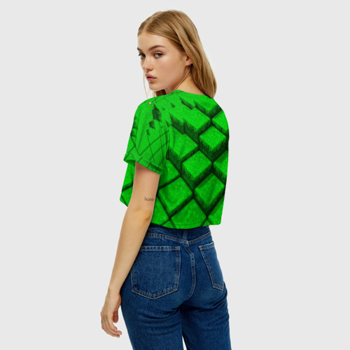 Женская футболка Crop-top 3D ROBLOX, цвет 3D печать - фото 5