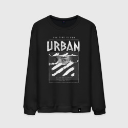 Мужской свитшот хлопок Black urban style