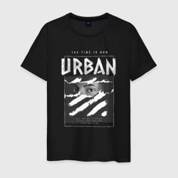 Black urban style – Мужская футболка хлопок с принтом купить со скидкой в -20%