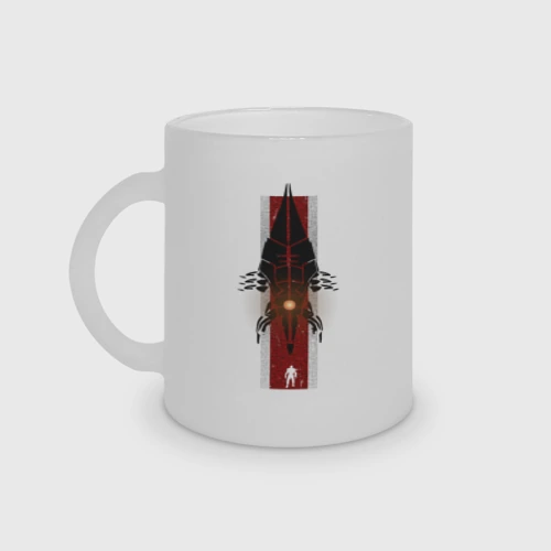 Кружка матовая стеклянная Harbinger