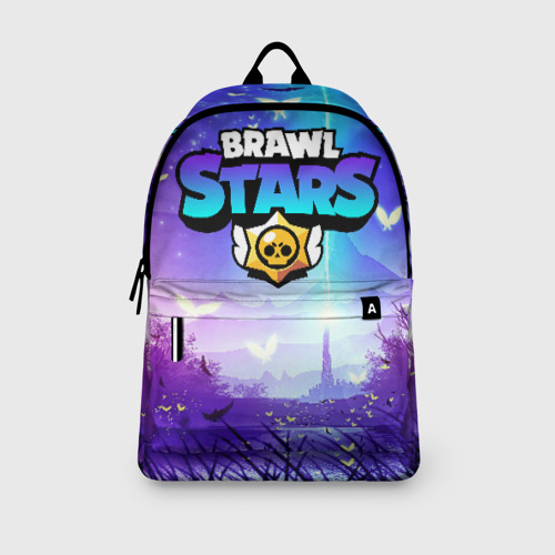 Рюкзак 3D с принтом BRAWL STARS | БРАВЛ СТАРС, вид сбоку #3