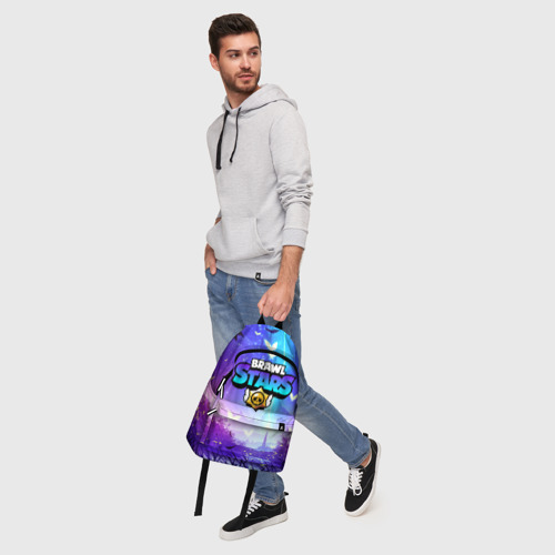 Рюкзак 3D с принтом BRAWL STARS | БРАВЛ СТАРС, фото #5