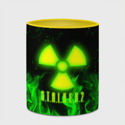 Кружка с полной запечаткой Stalker 2 toxic fire Сталкер 2 токсичный огонь - фото 2