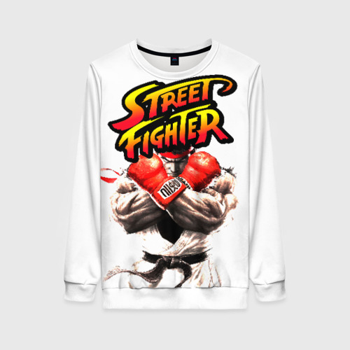 Женский свитшот 3D Street fighter, цвет 3D печать