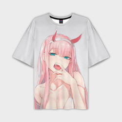 Мужская футболка oversize 3D Senpai 02